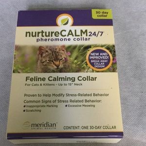 NWOT NurtureCalm 24/7 Feline Calming Collar